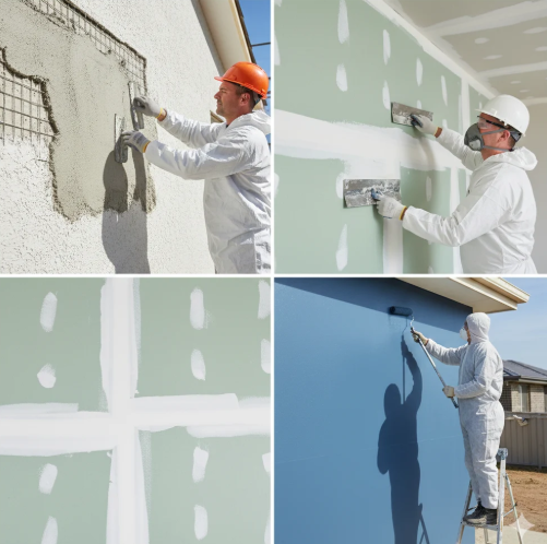 Self Curing Ready Mix Plaster